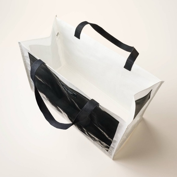 Kate Spade New York x Target Large Tote Bag Black and White NEW - Picture 3 of 4